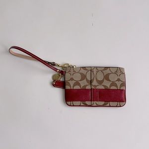 Vintage Coach Wristlet